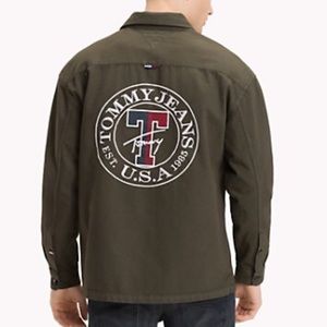 Tommy Hilfiger Embroidered Overshirt